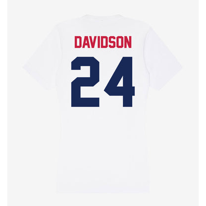 South Alabama - NCAA Softball : Megan Davidson - Women's V-Neck T-Shirt-1