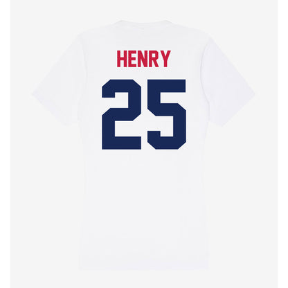 South Alabama - NCAA Football : TreMon Henry - Women's V-Neck T-Shirt-1
