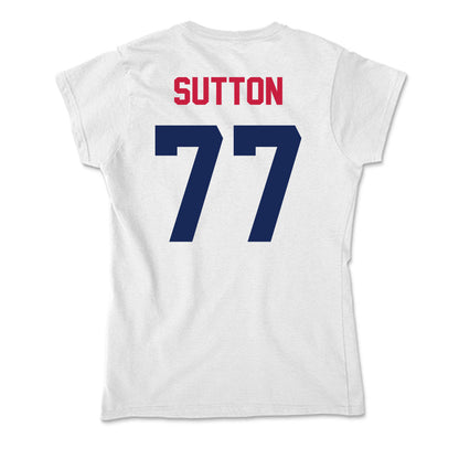 South Alabama - NCAA Football : Rickey Sutton - Soft Style Women’s T-Shirt-1