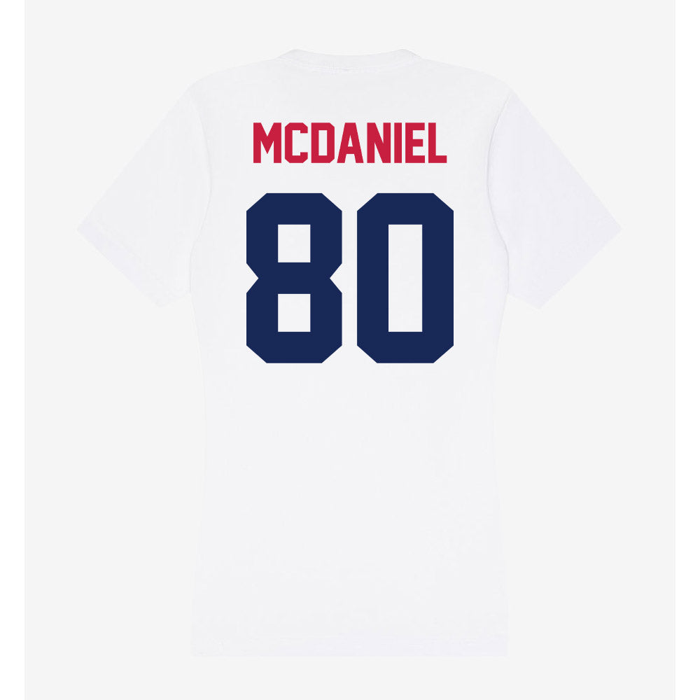 South Alabama - NCAA Football : Hollis McDaniel - Women's V-Neck T-Shirt-1