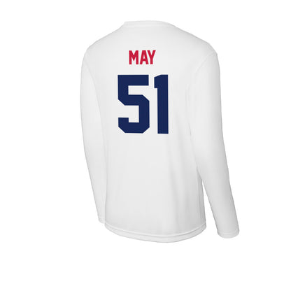 South Alabama - NCAA Football : Jordan May - Activewear Long Sleeve T-Shirt-1