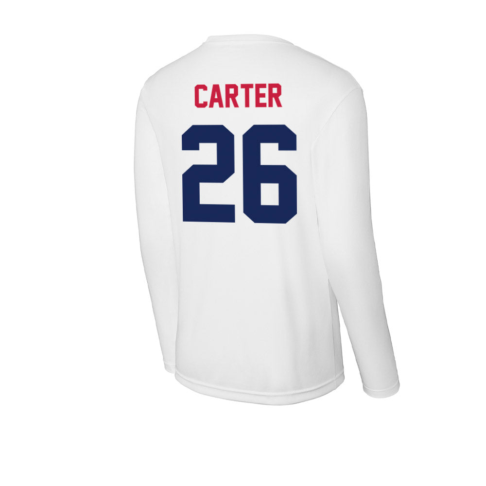 South Alabama - NCAA Football : Jonathon Carter - Activewear Long Sleeve T-Shirt-1