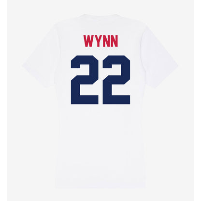 South Alabama - NCAA Football : Caleb Wynn - Women's V-Neck T-Shirt-1