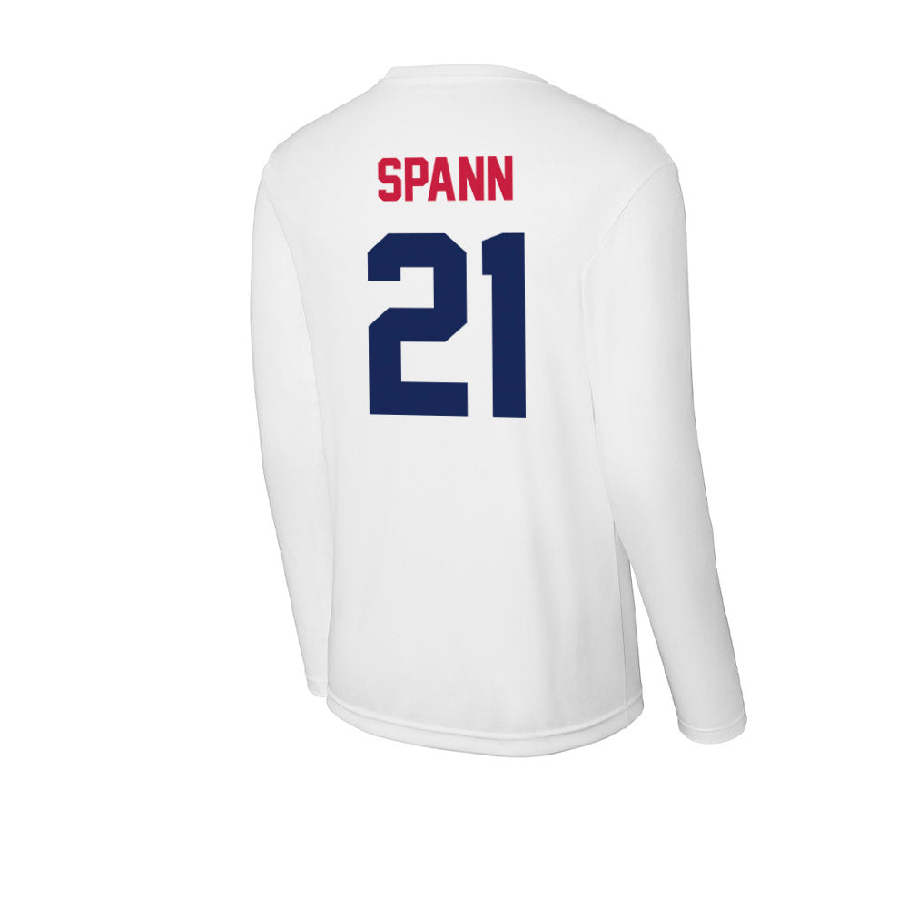 South Alabama - NCAA Women's Basketball : Alicia Spann - Activewear Long Sleeve T-Shirt-1