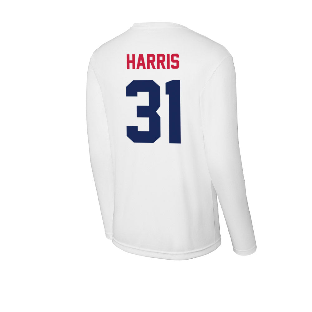 South Alabama - NCAA Football : Mike Harris - Activewear Long Sleeve T-Shirt-1