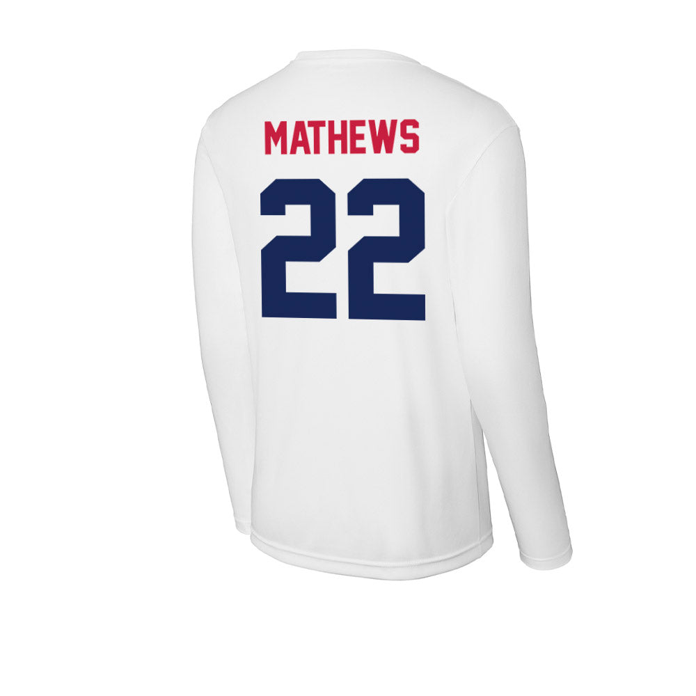 South Alabama - NCAA Baseball : Duncan Mathews - Activewear Long Sleeve T-Shirt-1