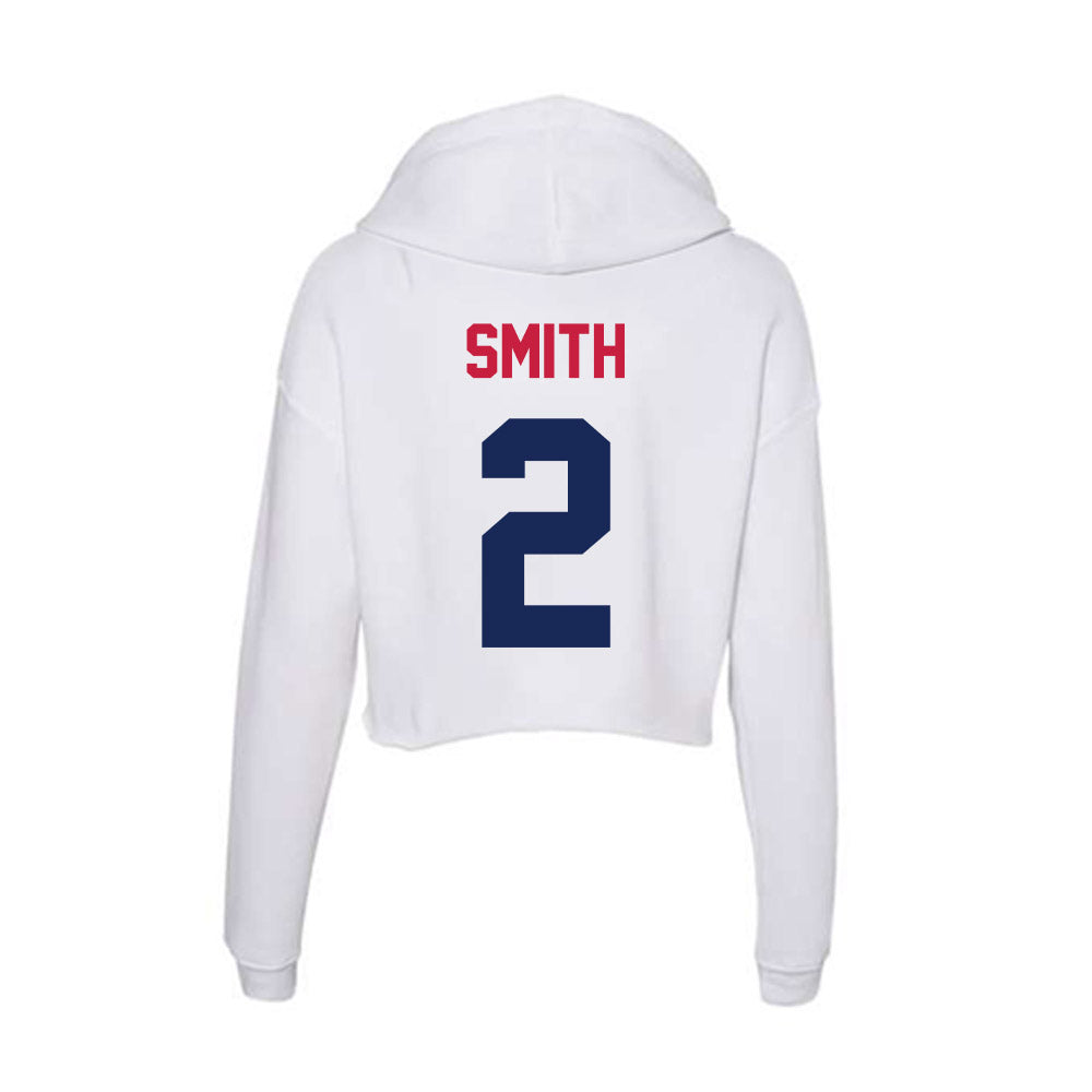 South Alabama - NCAA Softball : Ansleigh Smith - Women's Crop Fleece Hoodie-1