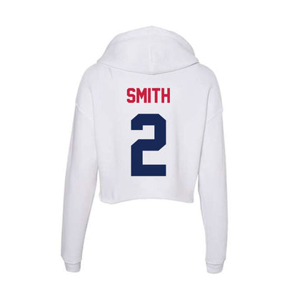 South Alabama - NCAA Softball : Ansleigh Smith - Women's Crop Fleece Hoodie-1