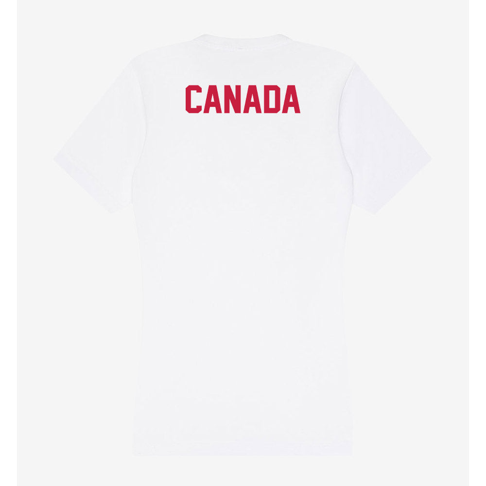 South Alabama - NCAA Women's Track & Field : Taylor Canada - Women's V-Neck T-Shirt-1