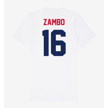 South Alabama - NCAA Baseball : Mason Zambo - Women's V-Neck T-Shirt-1