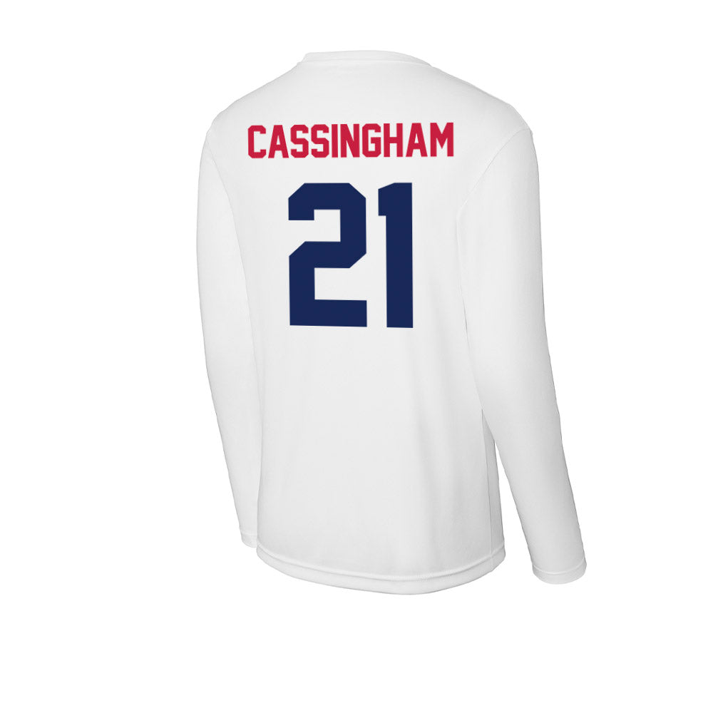 South Alabama - NCAA Baseball : Charlie Cassingham - Activewear Long Sleeve T-Shirt-1