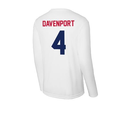 South Alabama - NCAA Football : bishop davenport - Activewear Long Sleeve T-Shirt-1