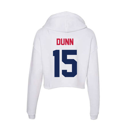 South Alabama - NCAA Softball : Kayden Dunn - Women's Crop Fleece Hoodie-1