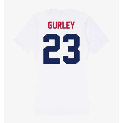 South Alabama - NCAA Football : Charles Gurley - Women's V-Neck T-Shirt-1
