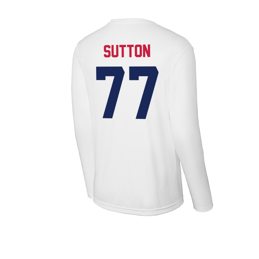South Alabama - NCAA Football : Rickey Sutton - Activewear Long Sleeve T-Shirt-1