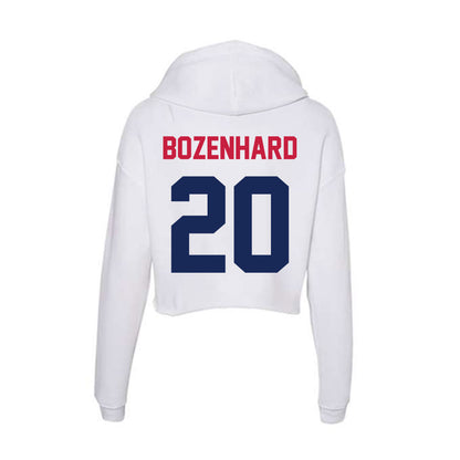 South Alabama - NCAA Baseball : Ryland Bozenhard - Women's Crop Fleece Hoodie-1