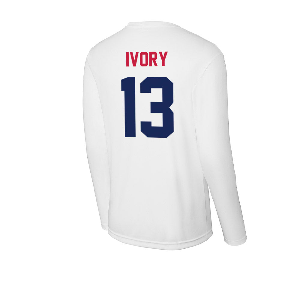 South Alabama - NCAA Football : Javon Ivory - Activewear Long Sleeve T-Shirt-1