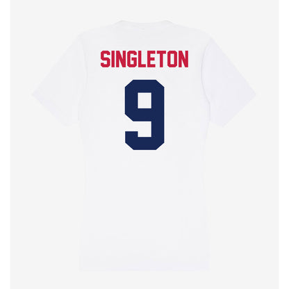 South Alabama - NCAA Football : Trent Singleton - Women's V-Neck T-Shirt-1