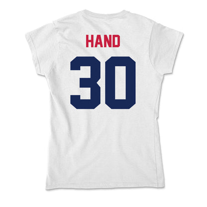South Alabama - NCAA Football : Perry Hand - Soft Style Women’s T-Shirt-1