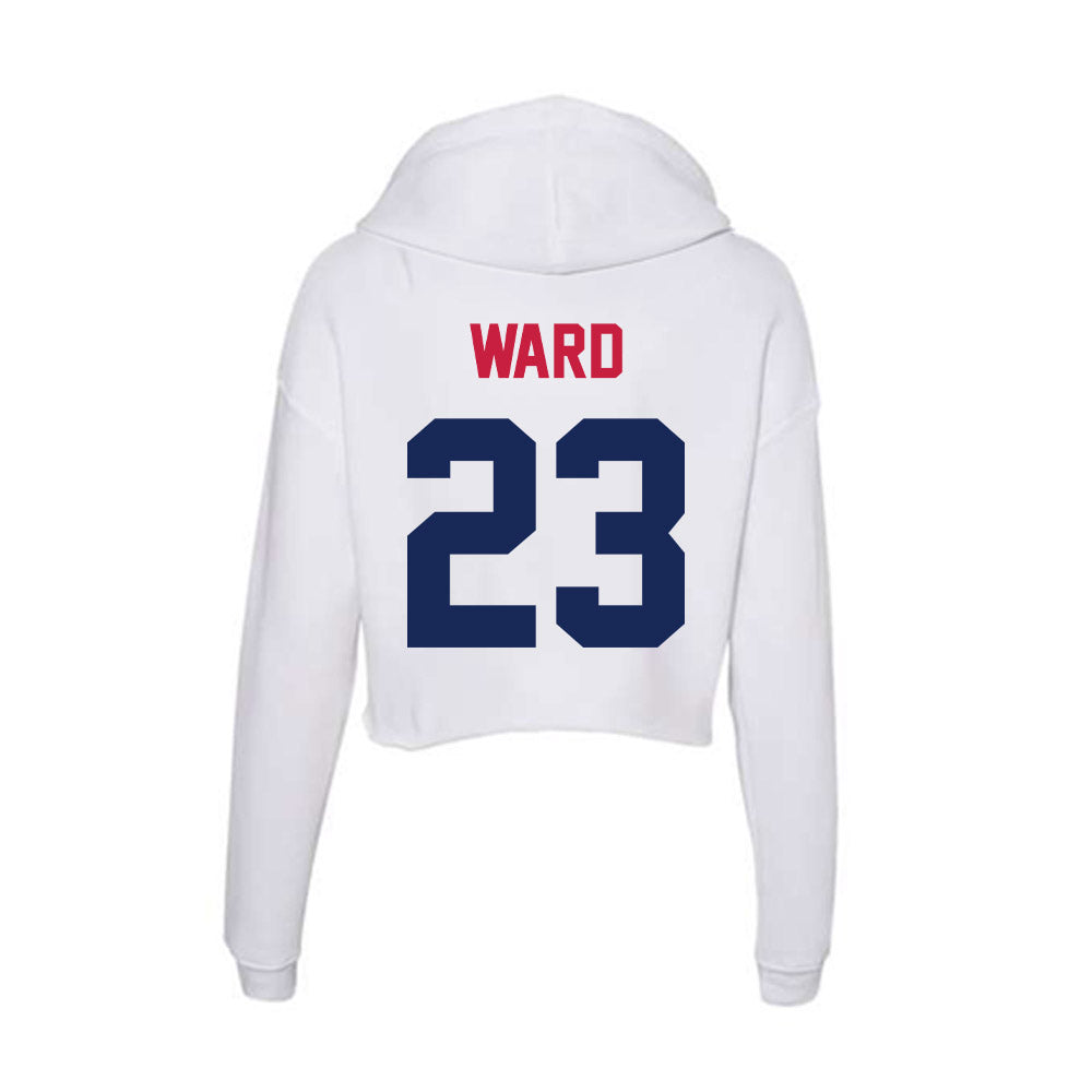 South Alabama - NCAA Softball : Gracie Ward - Women's Crop Fleece Hoodie-1