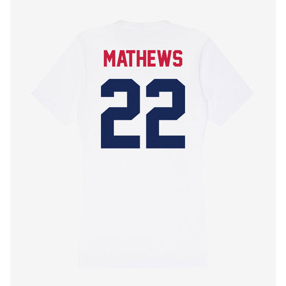 South Alabama - NCAA Baseball : Duncan Mathews - Women's V-Neck T-Shirt-1