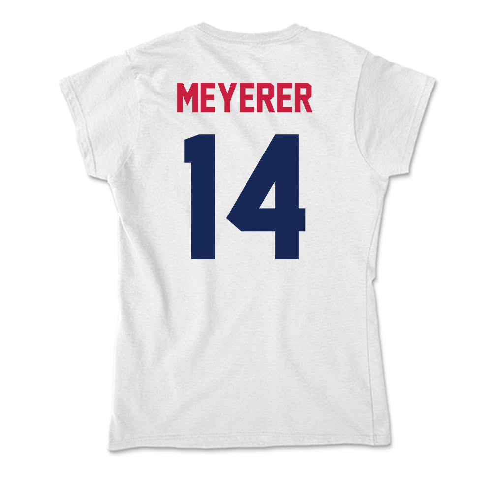 South Alabama - NCAA Women's Soccer : MacKenzie Meyerer - Soft Style Women’s T-Shirt-1