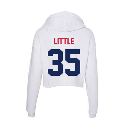 South Alabama - NCAA Football : Davis Little - Women's Crop Fleece Hoodie-1
