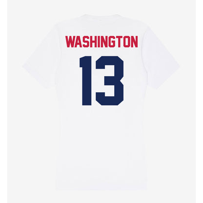 South Alabama - NCAA Football : Jarvis Washington - Women's V-Neck T-Shirt-1