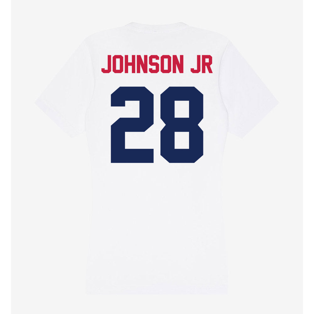 South Alabama - NCAA Football : Tomareo Johnson Jr - Women's V-Neck T-Shirt-1