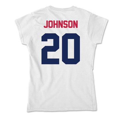 South Alabama - NCAA Football : Tirrell Johnson - Soft Style Women’s T-Shirt-1