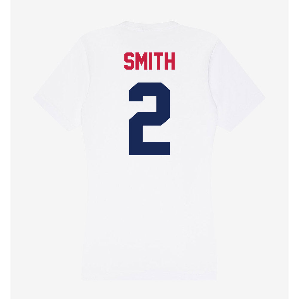 South Alabama - NCAA Softball : Ansleigh Smith - Women's V-Neck T-Shirt-1