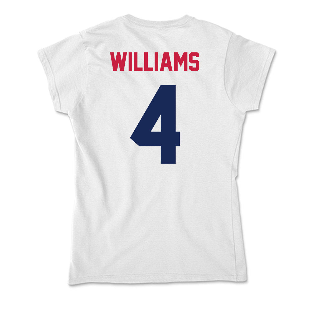 South Alabama - NCAA Men's Basketball : Stephen Williams - Soft Style Women’s T-Shirt-1