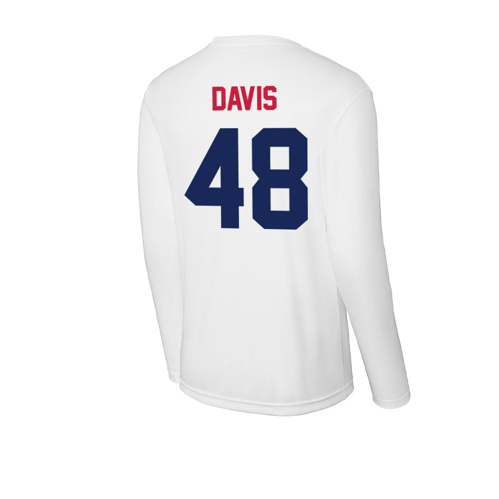 South Alabama - NCAA Baseball : Chase Davis - Activewear Long Sleeve T-Shirt-1