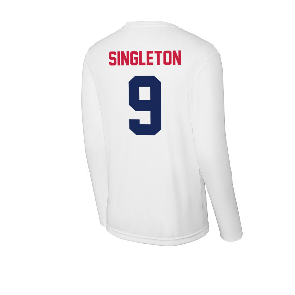 South Alabama - NCAA Football : Trent Singleton - Activewear Long Sleeve T-Shirt-1