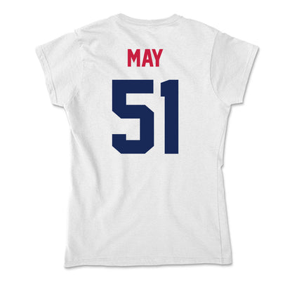 South Alabama - NCAA Football : Jordan May - Soft Style Women’s T-Shirt-1