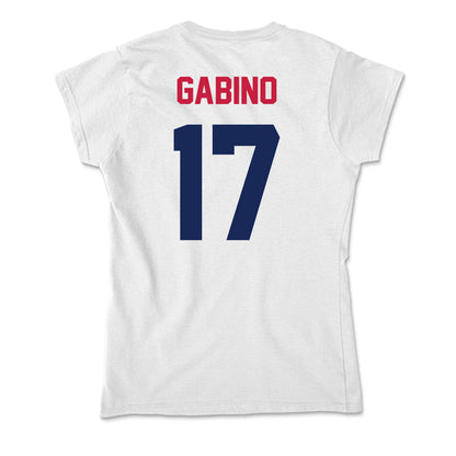 South Alabama - NCAA Women's Soccer : Isabella Gabino - Soft Style Women’s T-Shirt-1