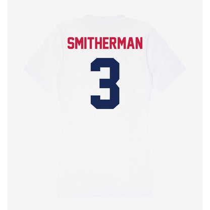 South Alabama - NCAA Women's Basketball : Naomi Smitherman - Women's V-Neck T-Shirt-1