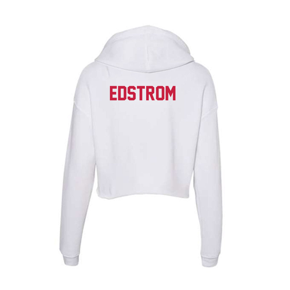 South Alabama - NCAA Women's Track & Field : Ina Edstrom - Women's Crop Fleece Hoodie-1