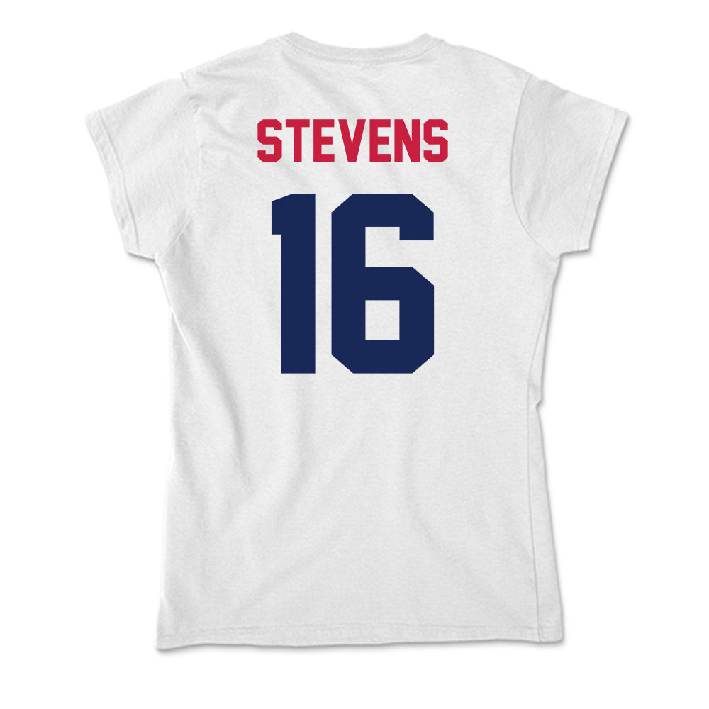 South Alabama - NCAA Women's Soccer : Alyssa Stevens - Soft Style Women’s T-Shirt-1