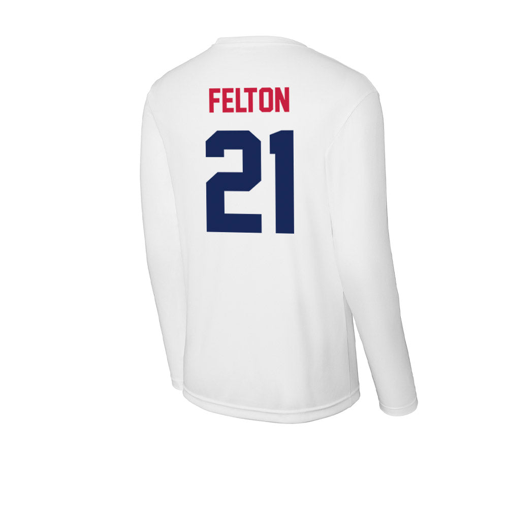 South Alabama - NCAA Football : Will Felton - Activewear Long Sleeve T-Shirt-1