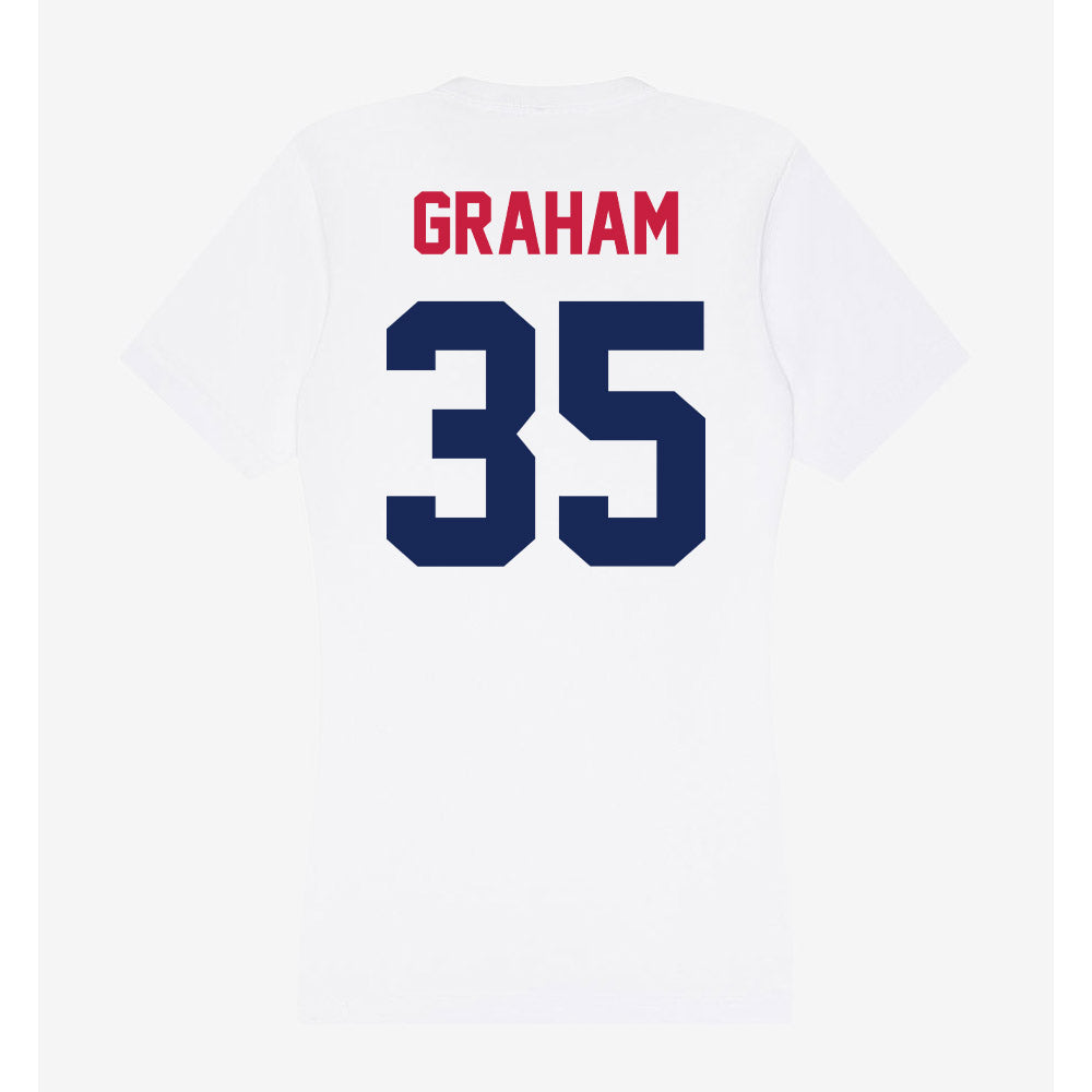 South Alabama - NCAA Baseball : Konnor Graham - Women's V-Neck T-Shirt-1