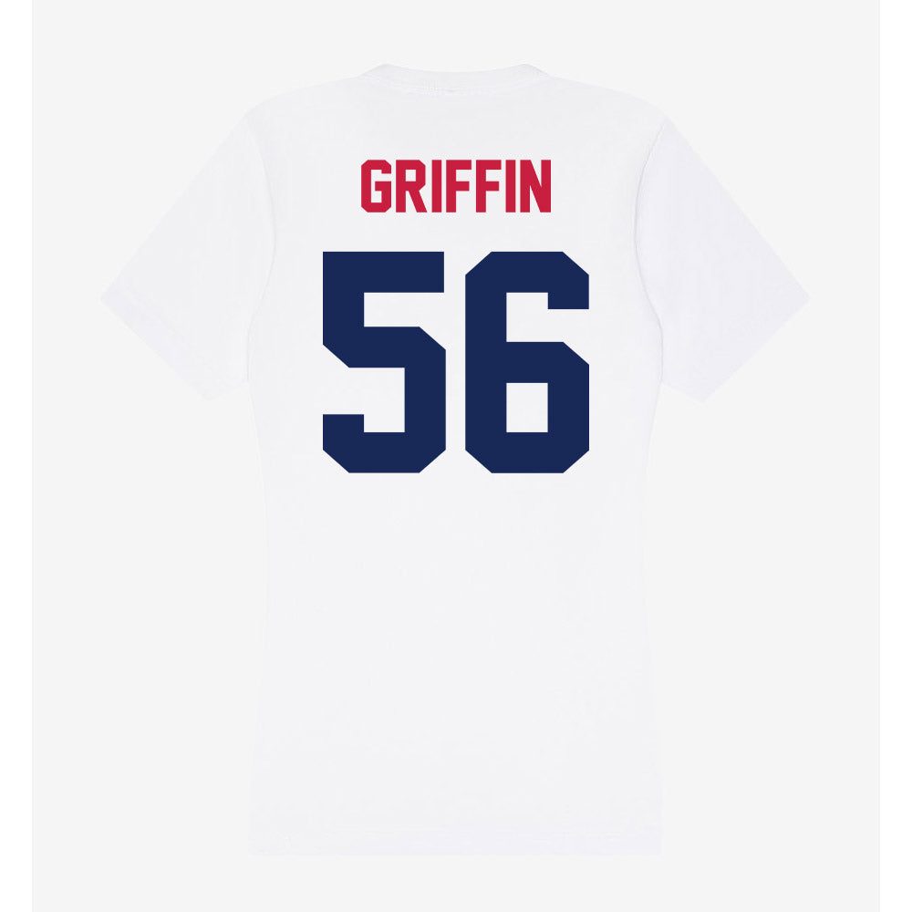 South Alabama - NCAA Football : Adrian Griffin - Women's V-Neck T-Shirt-1