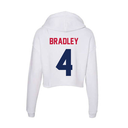 South Alabama - NCAA Football : Kohl Bradley - Women's Crop Fleece Hoodie-1