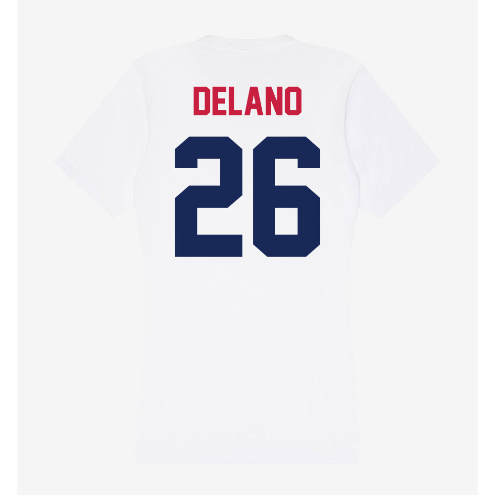 South Alabama - NCAA Baseball : Matthew DeLano - Women's V-Neck T-Shirt-1