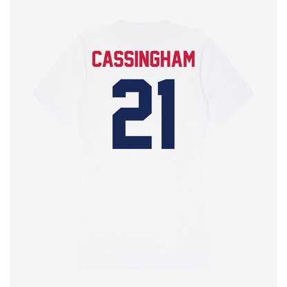 South Alabama - NCAA Baseball : Charlie Cassingham - Women's V-Neck T-Shirt-1