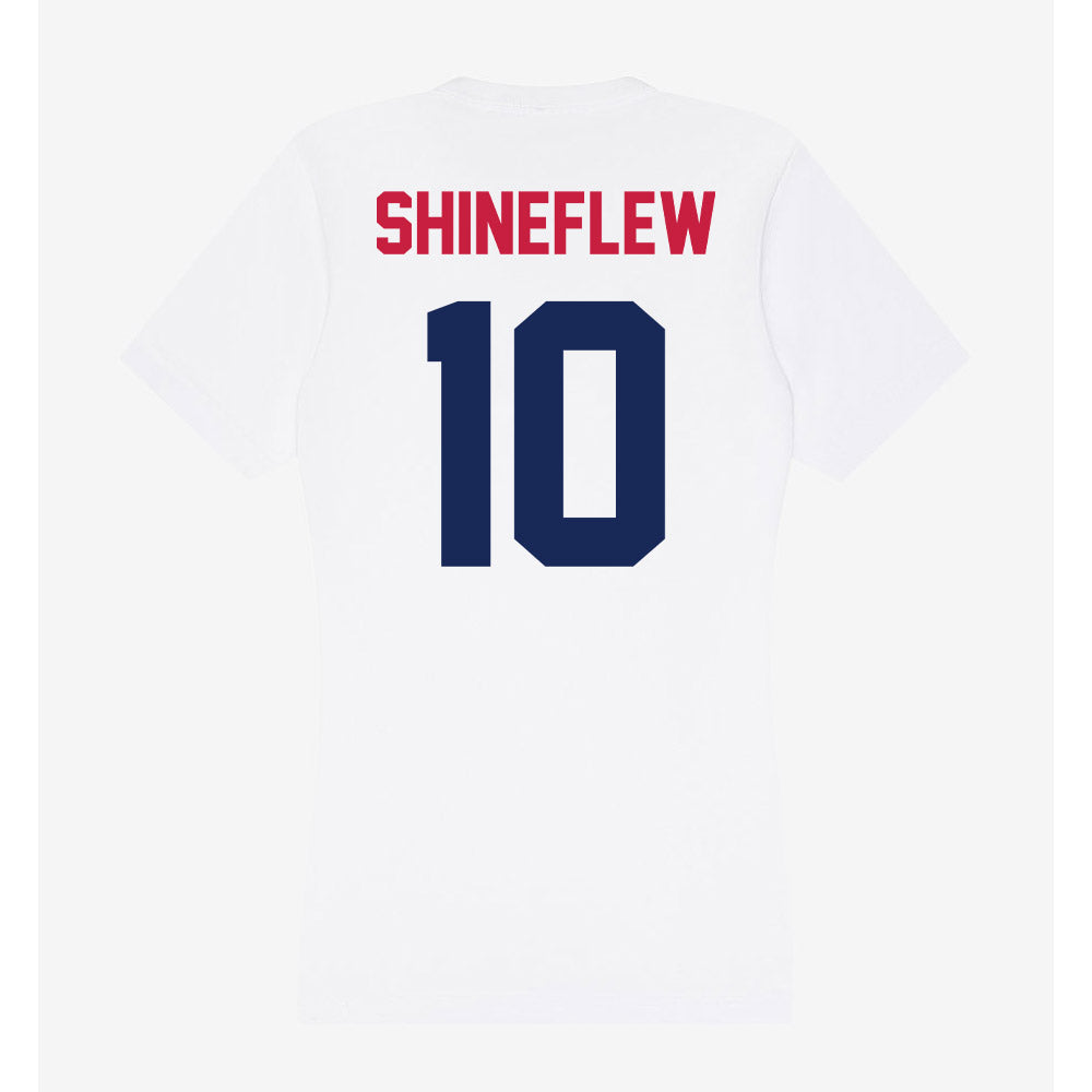 South Alabama - NCAA Baseball : Jaxon Shineflew - Women's V-Neck T-Shirt-1