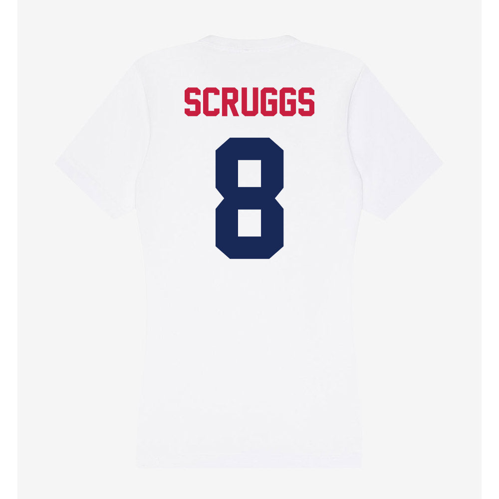 South Alabama - NCAA Football : Jordan Scruggs - Women's V-Neck T-Shirt-1