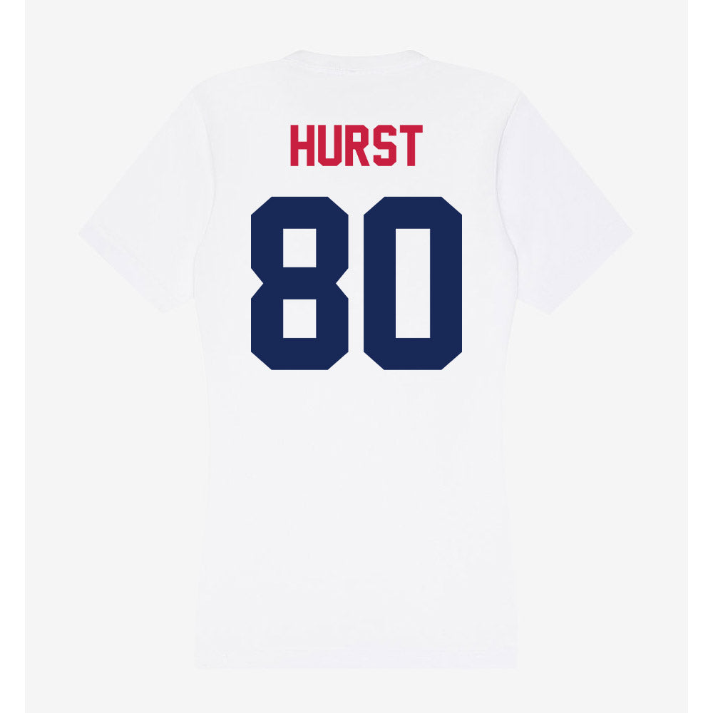 South Alabama - NCAA Football : Brayden Hurst - Women's V-Neck T-Shirt-1
