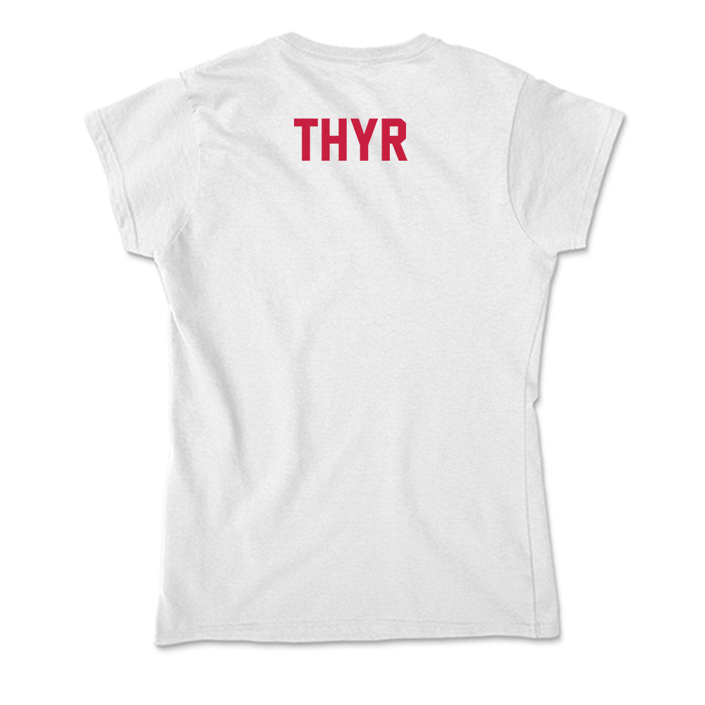 South Alabama - NCAA Men's Golf : Hugo Thyr - Soft Style Women’s T-Shirt-1
