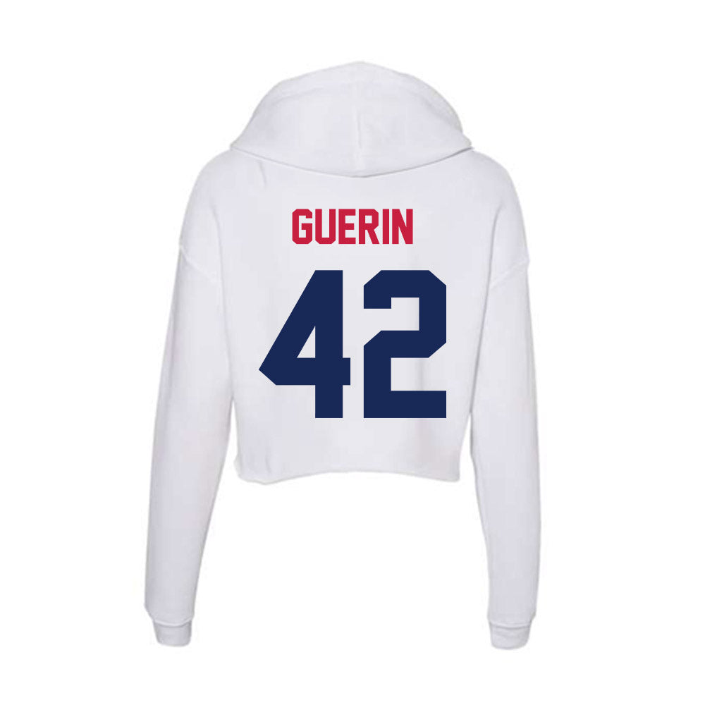 South Alabama - NCAA Baseball : Blake Guerin - Women's Crop Fleece Hoodie-1